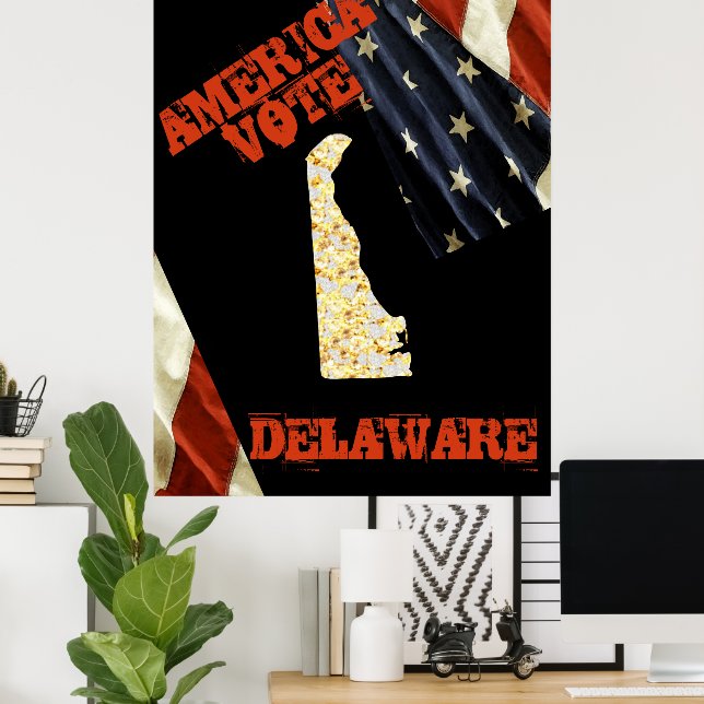 DELAWARE POSTER (Hemmakontoret)
