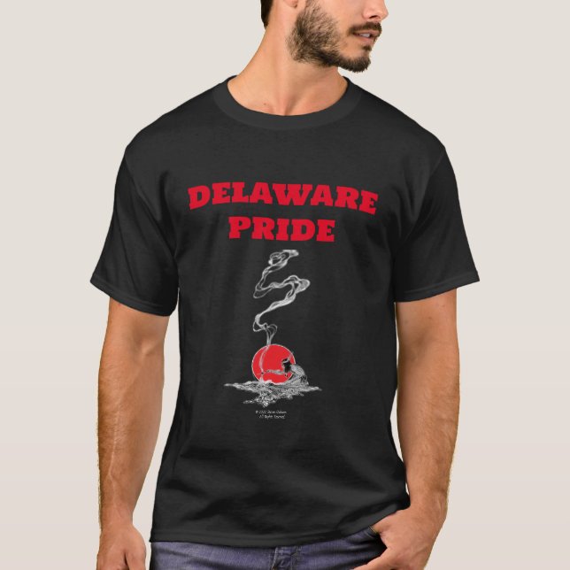 Delaware Pride T-Shirt för Delaware-stammedlemmar (Framsida)