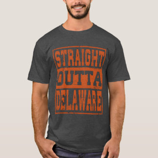 Delaware Rätt ut från Delaware Vintage rolig T Shirt