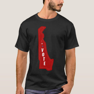 Delaware Republican Spirit Vote Red T Shirt