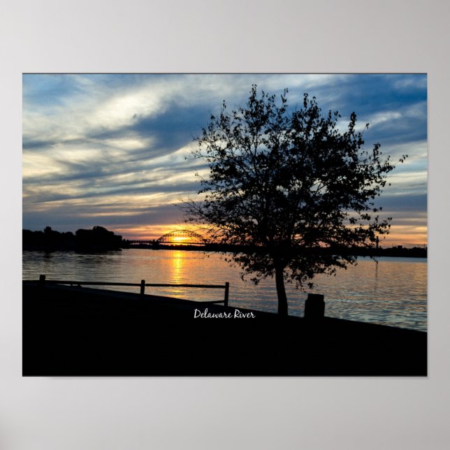 Delaware River Poster (Framsidan)