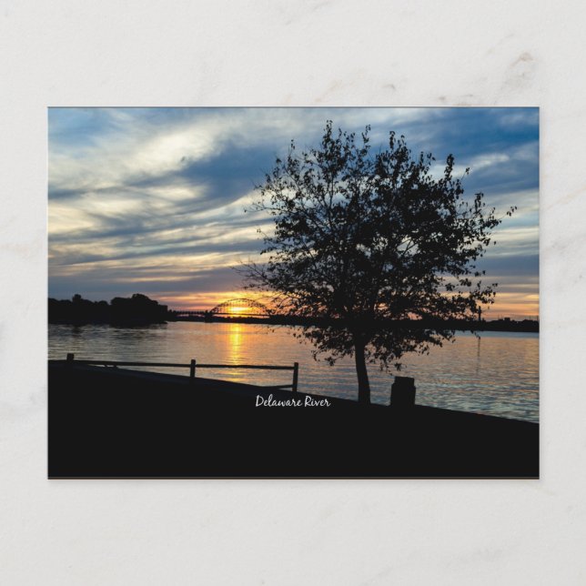 Delaware River Vykort (Framsida)