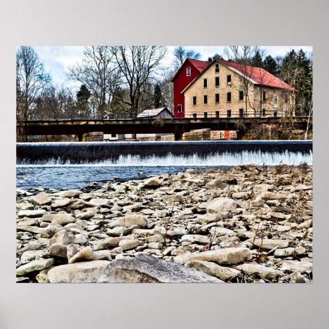 Delaware Riverside Poster (Framsidan)