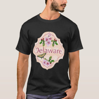 Delaware State DE Graphic for water bottle T Shirt