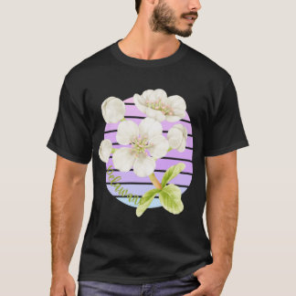 Delaware State Flower Peach Blossom Sticker Oversi T Shirt
