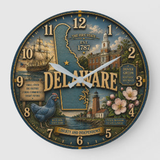 Delaware State Heritage Stor Klocka