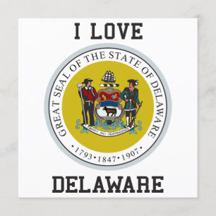 Delaware State Seal Inbjudningar