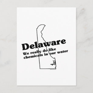Delaware State Slogan Vykort