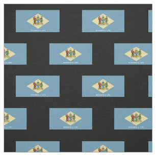 Delaware statlig flagga tyg