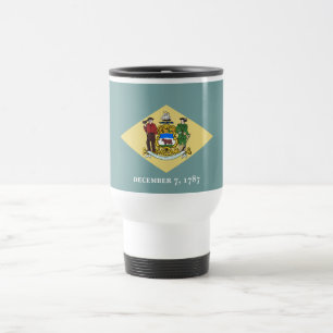 Delaware statsflagga resemugg