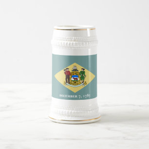 Delaware statsflagga sejdel