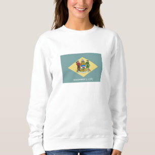 Delaware statsflagga t shirt