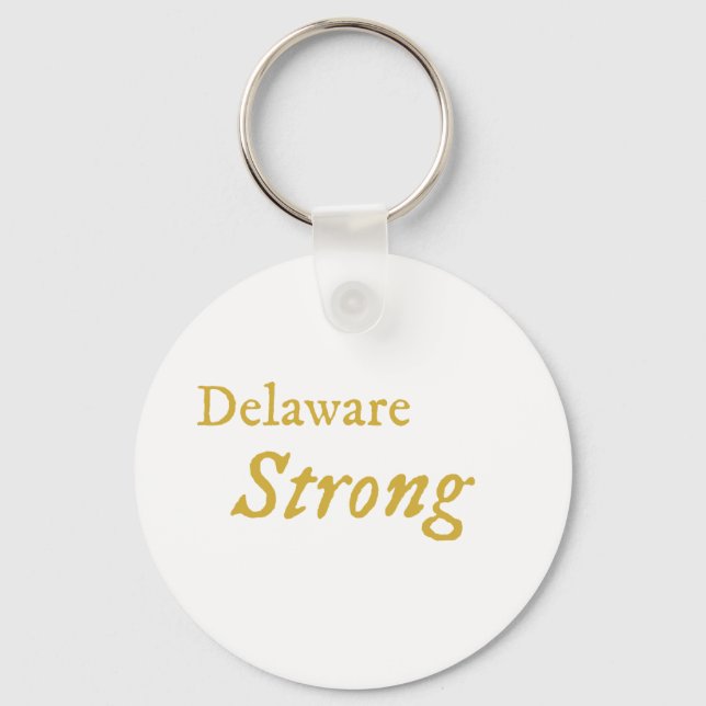 Delaware Strong Nyckelring (Framsida)