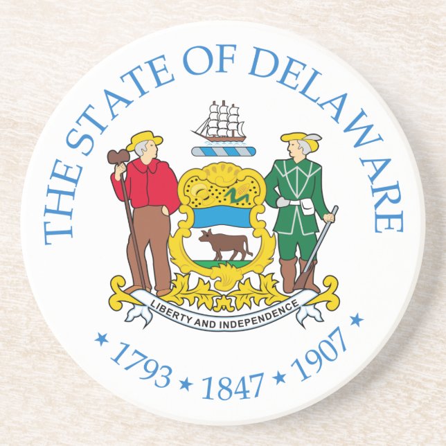 Delaware-tecken Underlägg (Framsidan)