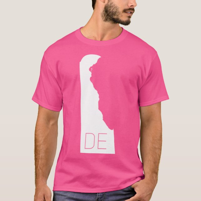DELAWARE-TILLSTÅND MED CODE-AKTIV T SHIRT (Framsida)