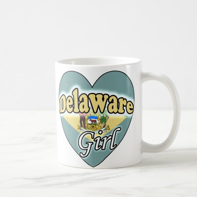 Delaware Tjej Kaffemugg (Höger)