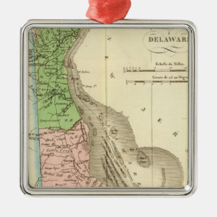 Delaware US Julgransprydnad Metall