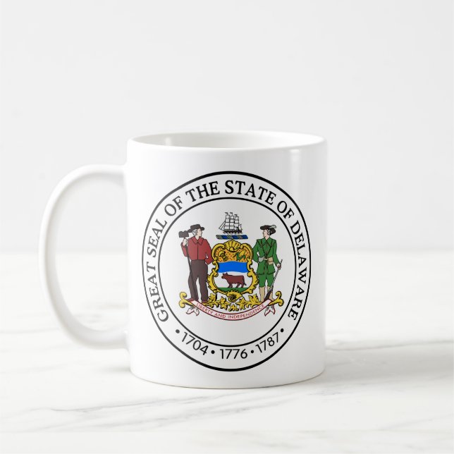 Delaware USA Kaffemugg (Vänster)