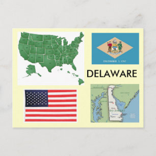 Delaware, USA Vykort
