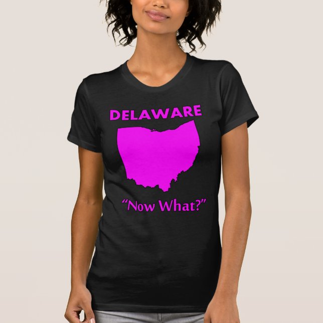 Delaware - Vad nu? T-shirt (Framsida)