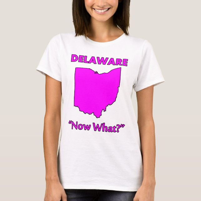 Delaware - Vad nu? T Shirt (Framsida)