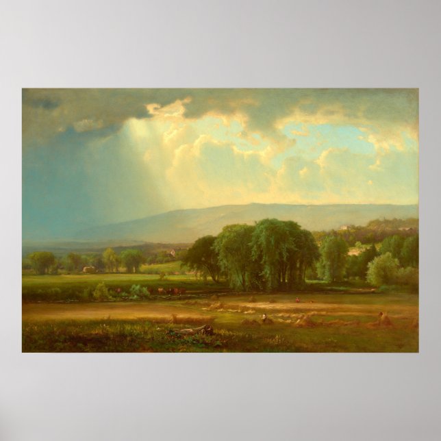 Delaware Valley - George Inness Fine Art Poster (Framsidan)