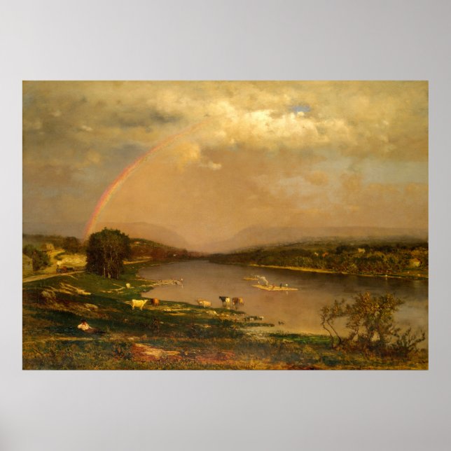 Delaware Vatten Gap 1861 Poster (Framsidan)