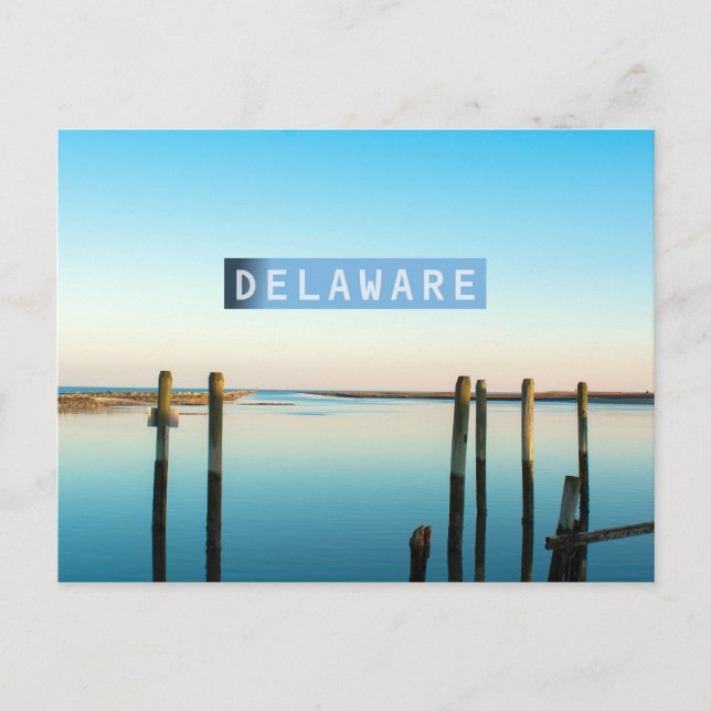 Delaware. Vykort (Framsida)