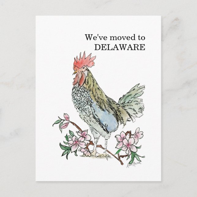 Delaware Vykort (Framsida)