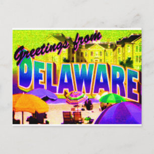 Delaware-vykort Vykort