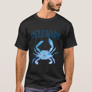 Delaware's vackra Blue Crab Delaware T Shirt