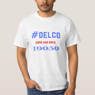 #Delco Born och Bred 19050 Hometown Tshirt  T Shirt