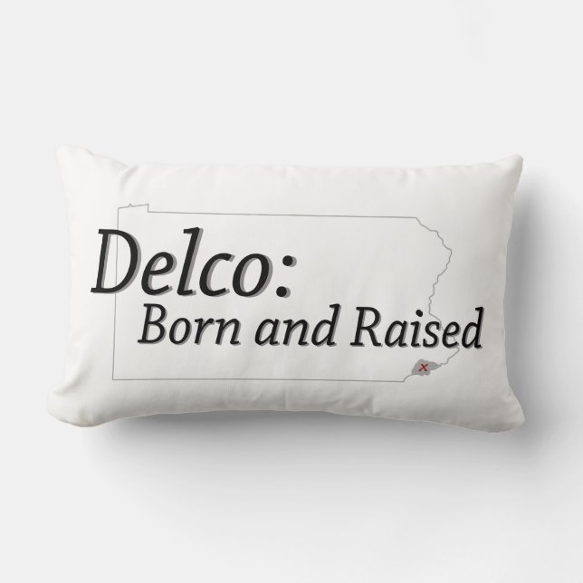 Delco Born och Raising Lumbarkudde (Framsida)