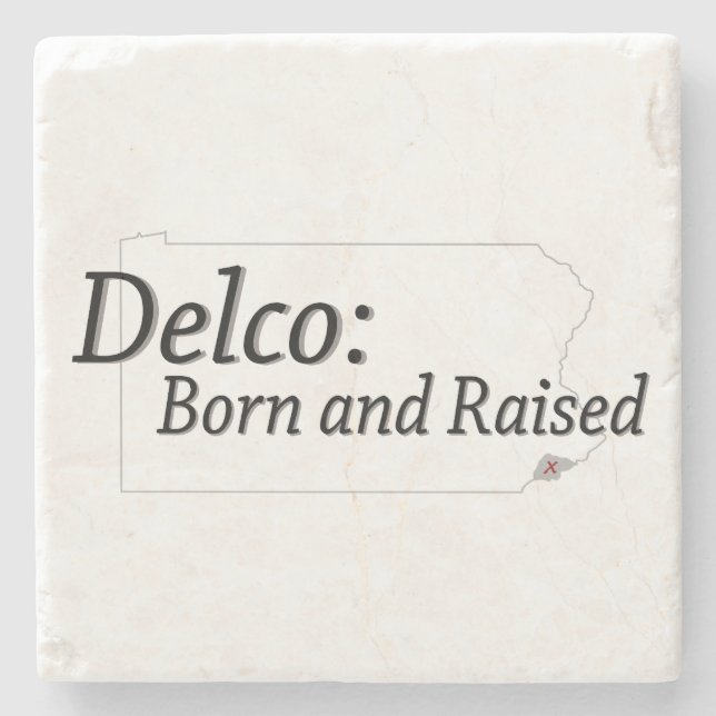 Delco Born och Raising Stenunderlägg (Framsidan)