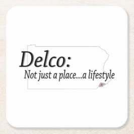 Delco Lifestyle Underlägg Papper Kvadrat