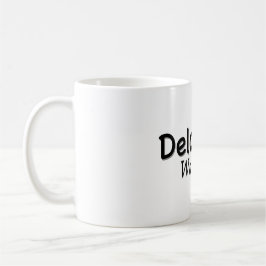 Delco, vilken accent? kaffemugg