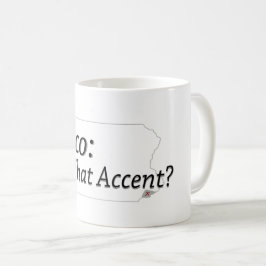 Delco - vilken accent? kaffemugg
