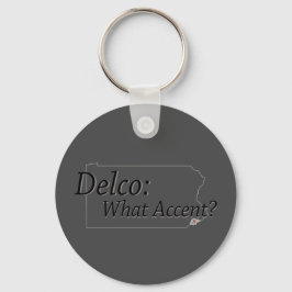 Delco - vilken accent? nyckelring