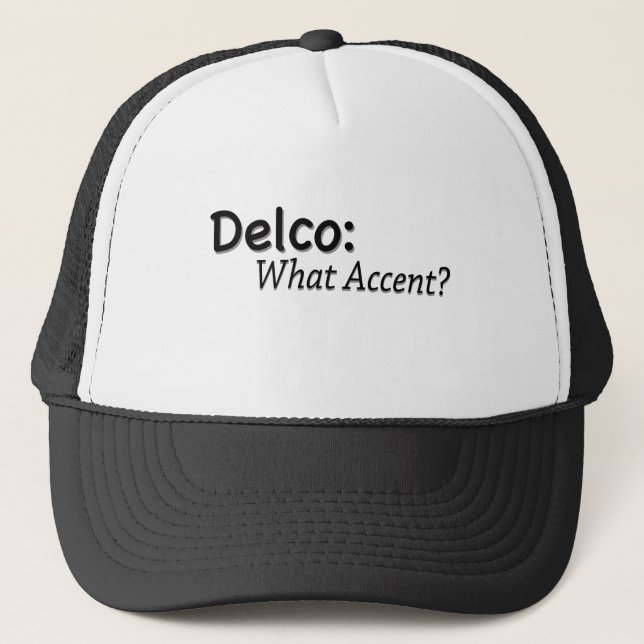 Delco What Accent Keps (Framsida)