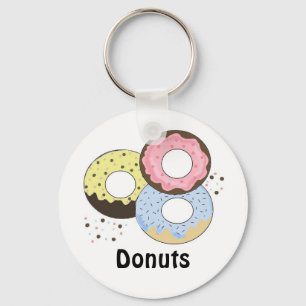 Delectable Donuts Nyckelring