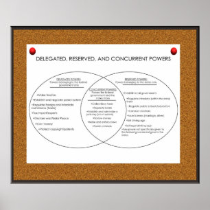 Delegerade, reserverade, samtidiga befogenheter *U Poster