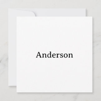 Delete Text Replace Own Design 5.25" Squared  Tack Kort