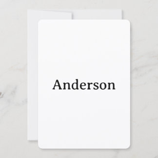 Delete Text Replace Own Design 5" x 7" Rounded Tack Kort
