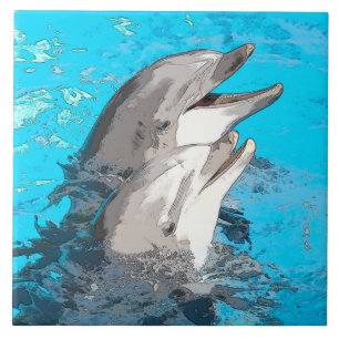 Delfin20160501 Kakelplatta