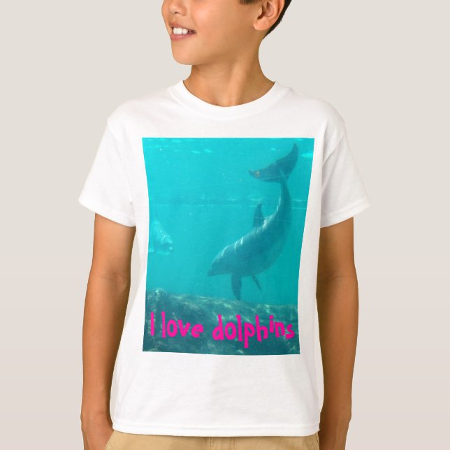 Delfin 2 t-shirt (Framsida)