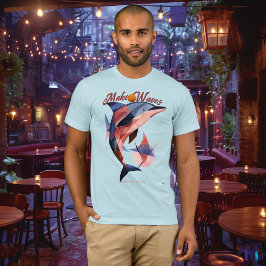 Delfín Abstracto y Moderno T Shirt