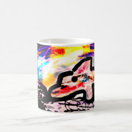 Delfin ädelsten kaffemugg