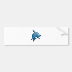 Delfin Bildekal