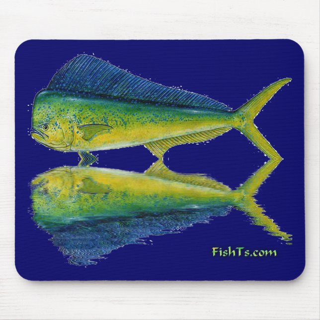 Delfin Dorado, MahiMahi med reflexion Musmatta (Framsidan)