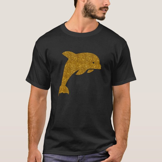 Delfin  För Kvinnor Flicka Beluga Fisk Orca T Shirt (Framsida)